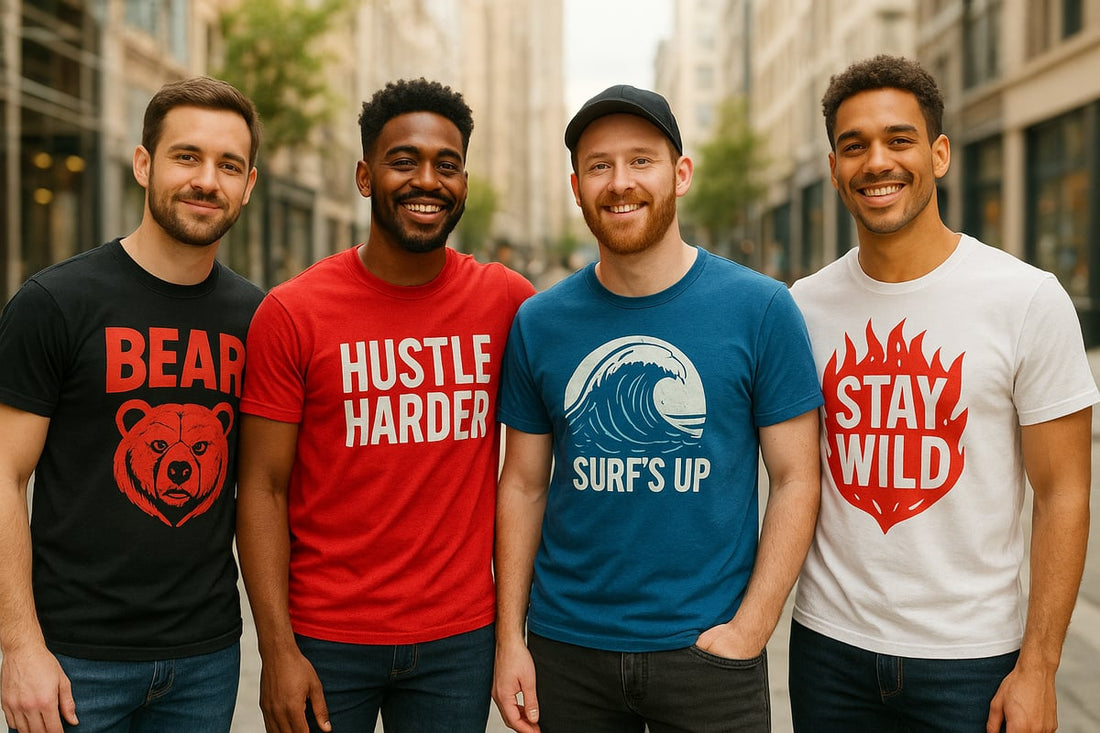 Men Custom T Shirt Guide: Personalise Your Style 2026