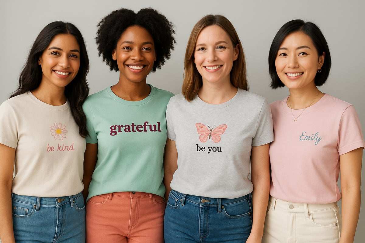 Personalised T Shirts For Women Guide: Style Tips 2026