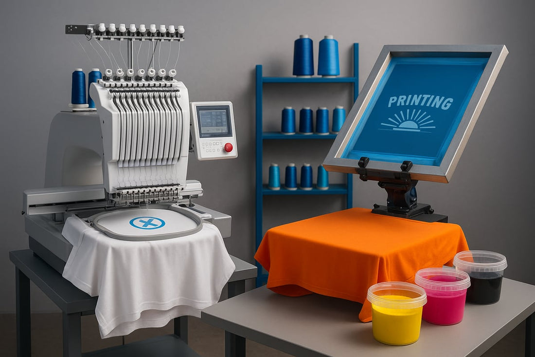 Embroidery and T Shirt Printing Guide: Your 2026 Handbook