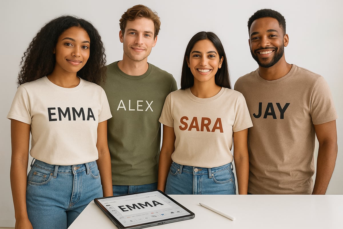 The Expert Guide to Custom Name Tshirt Design in 2026