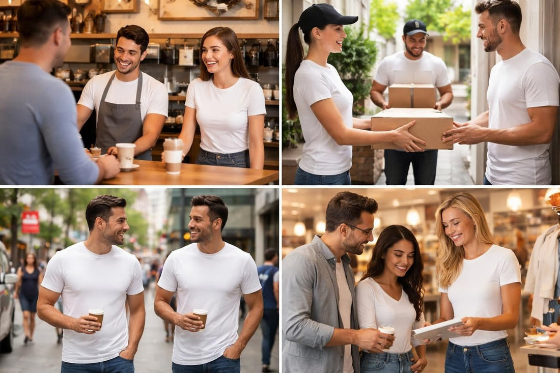 Work T Shirts With Logo: Complete Business Guide 2026