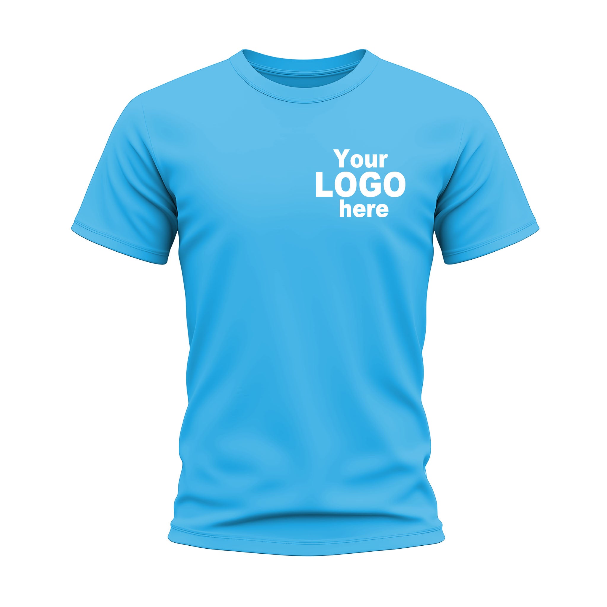 Custom Printed Round Neck T-Shirt