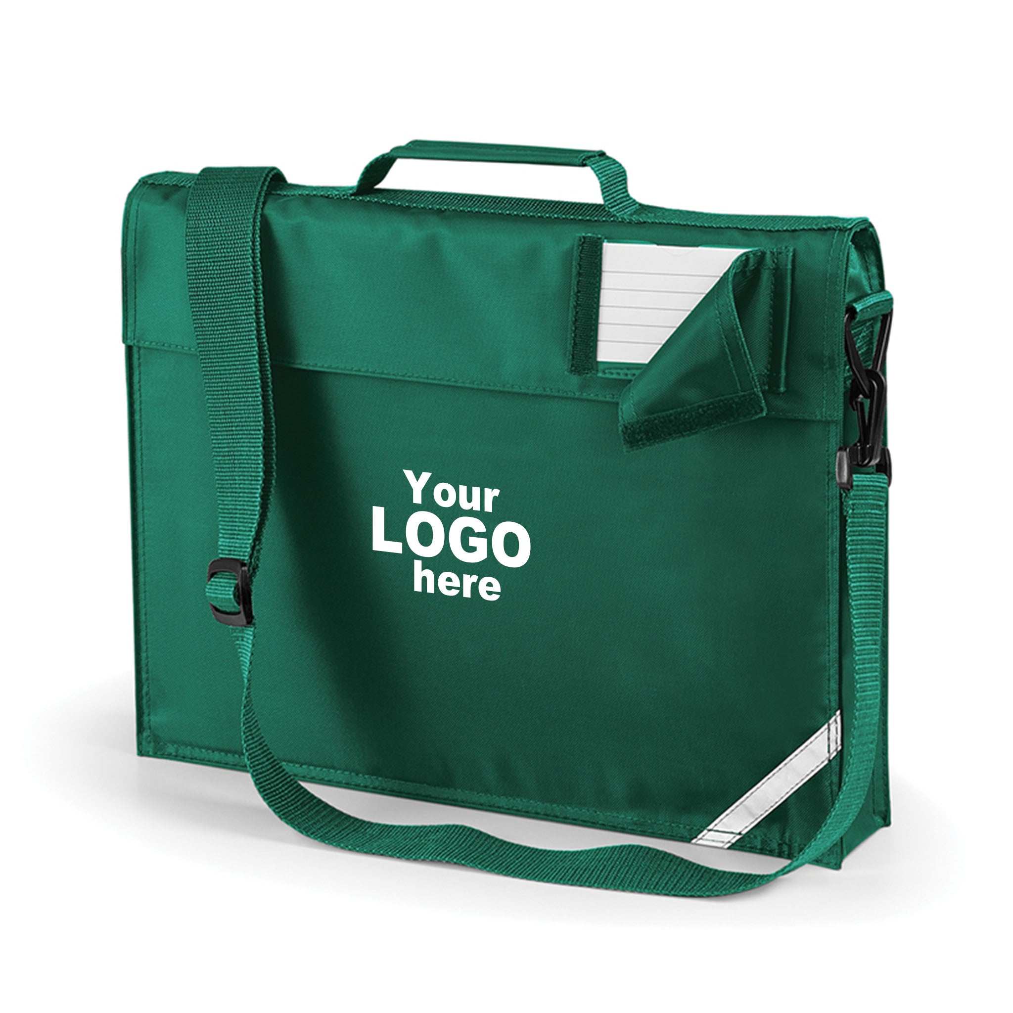 Custom Printed Book Bag with Strap