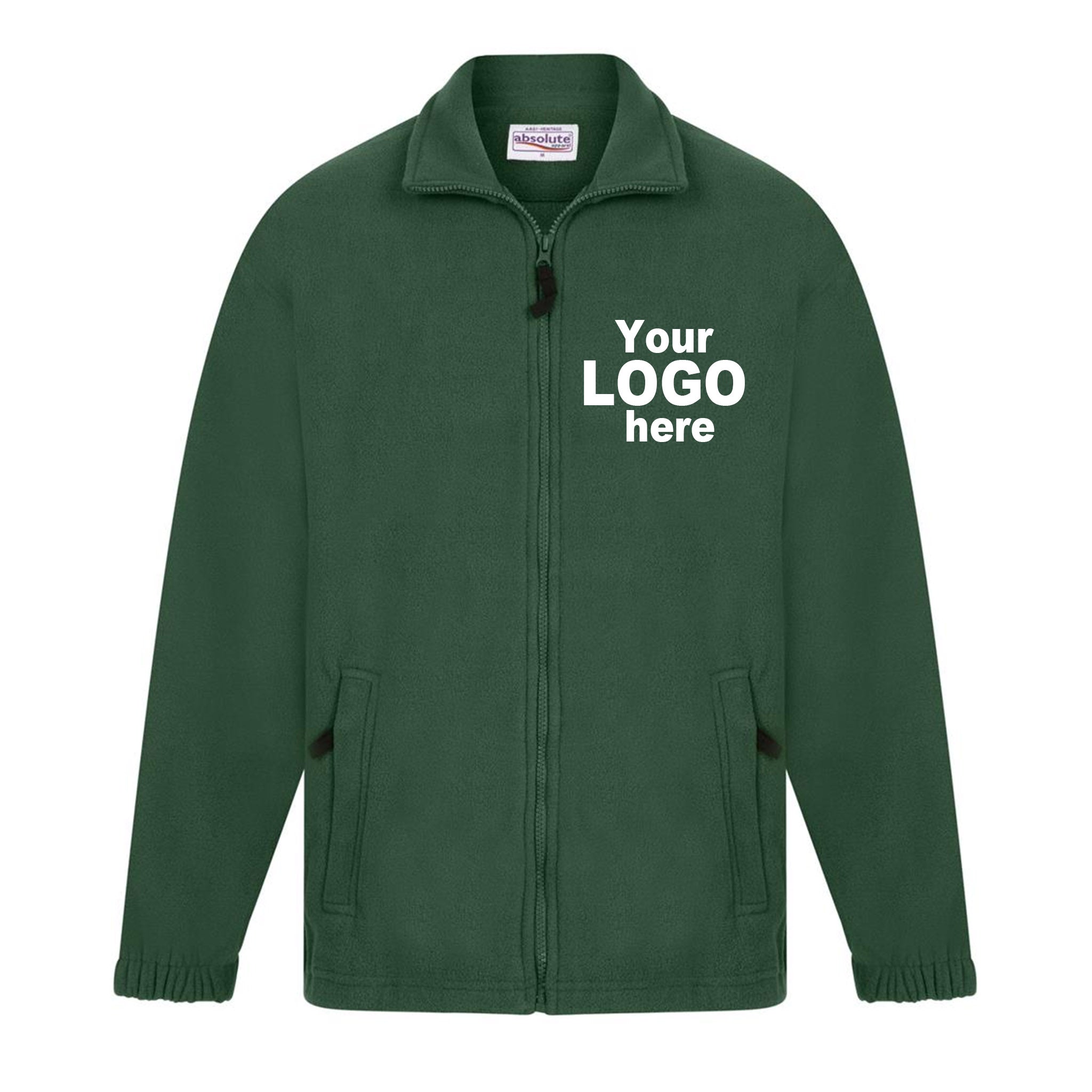 Custom Embroidered Full Zip Fleece
