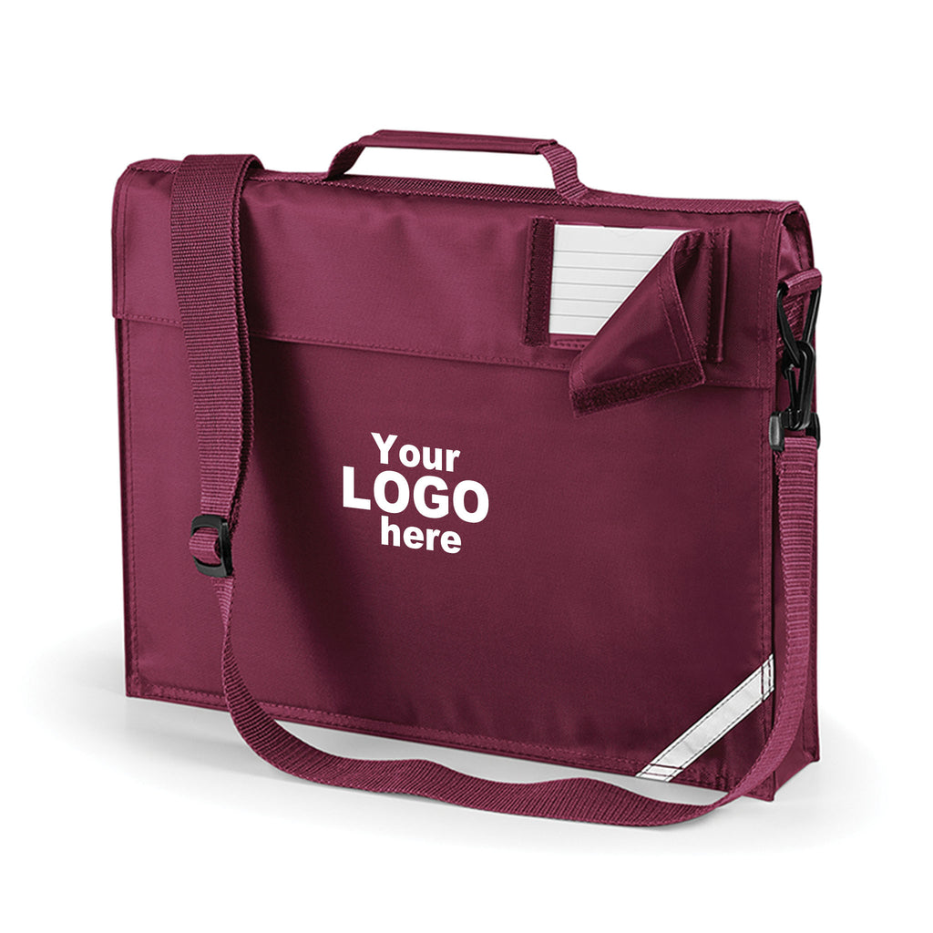 Custom Printed Book Bag with Strap