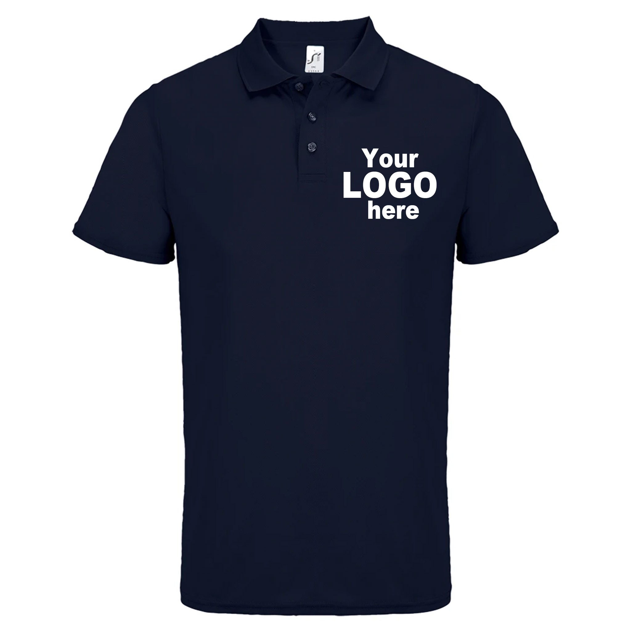 Custom Embroidered Sports Polo Shirt