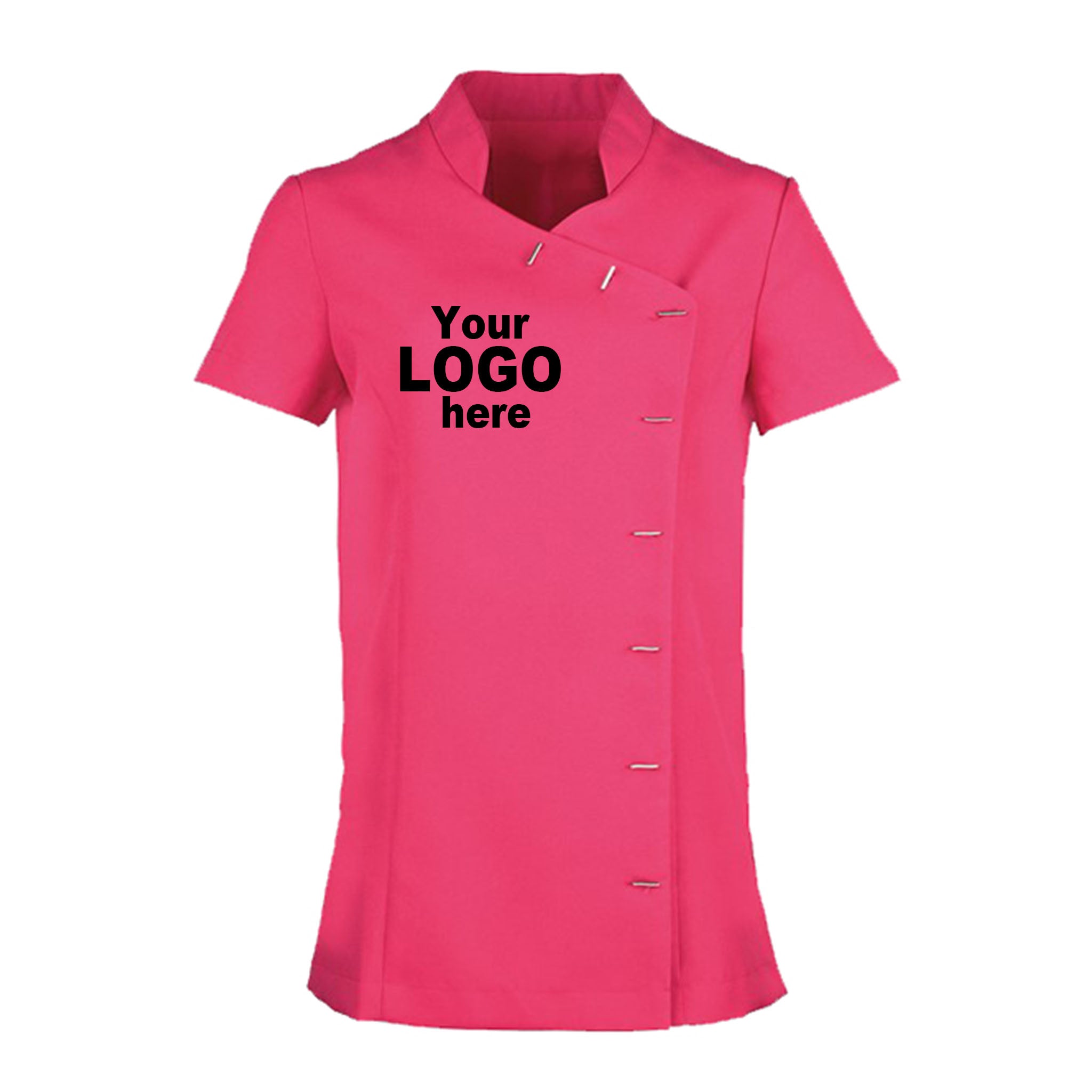 Custom Embroidered Orchid Beauty Tunic