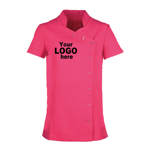 Custom Embroidered Orchid Beauty Tunic