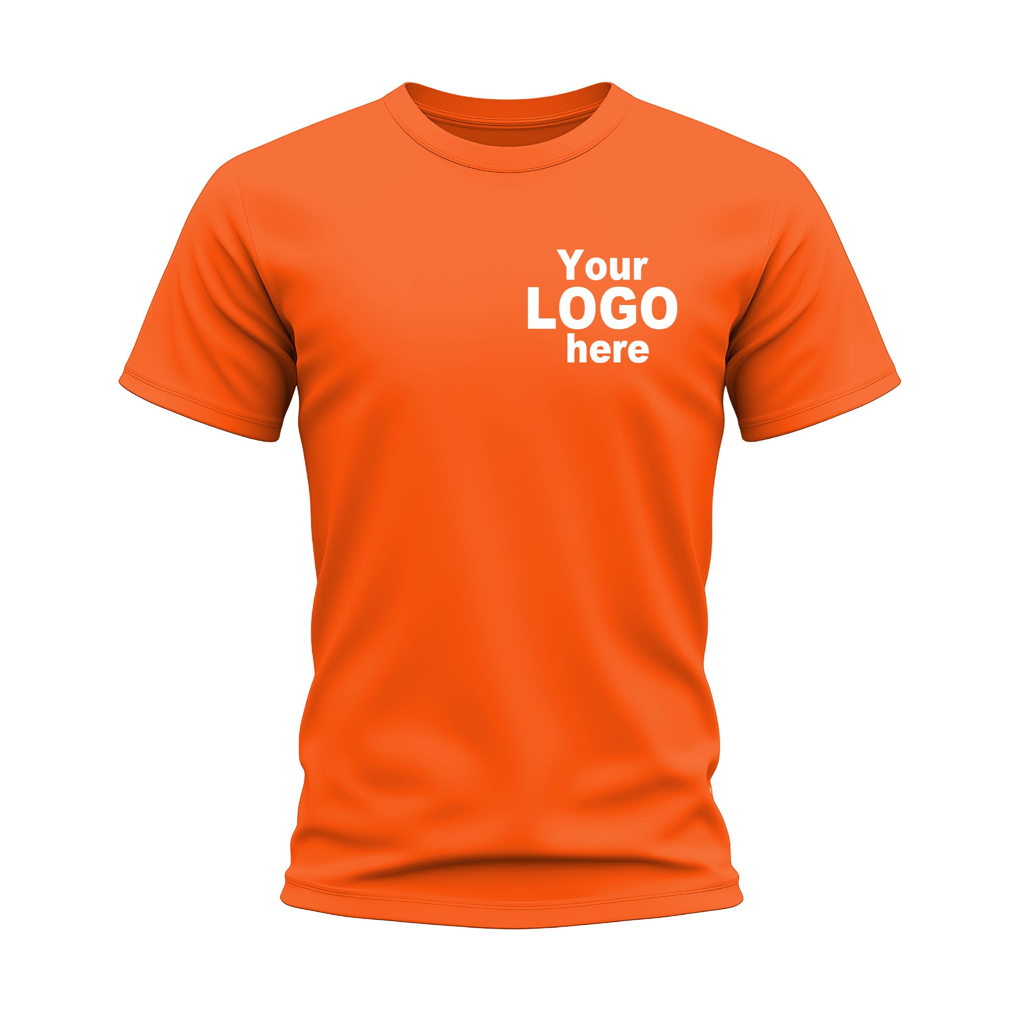 Custom Printed Round Neck T-Shirt