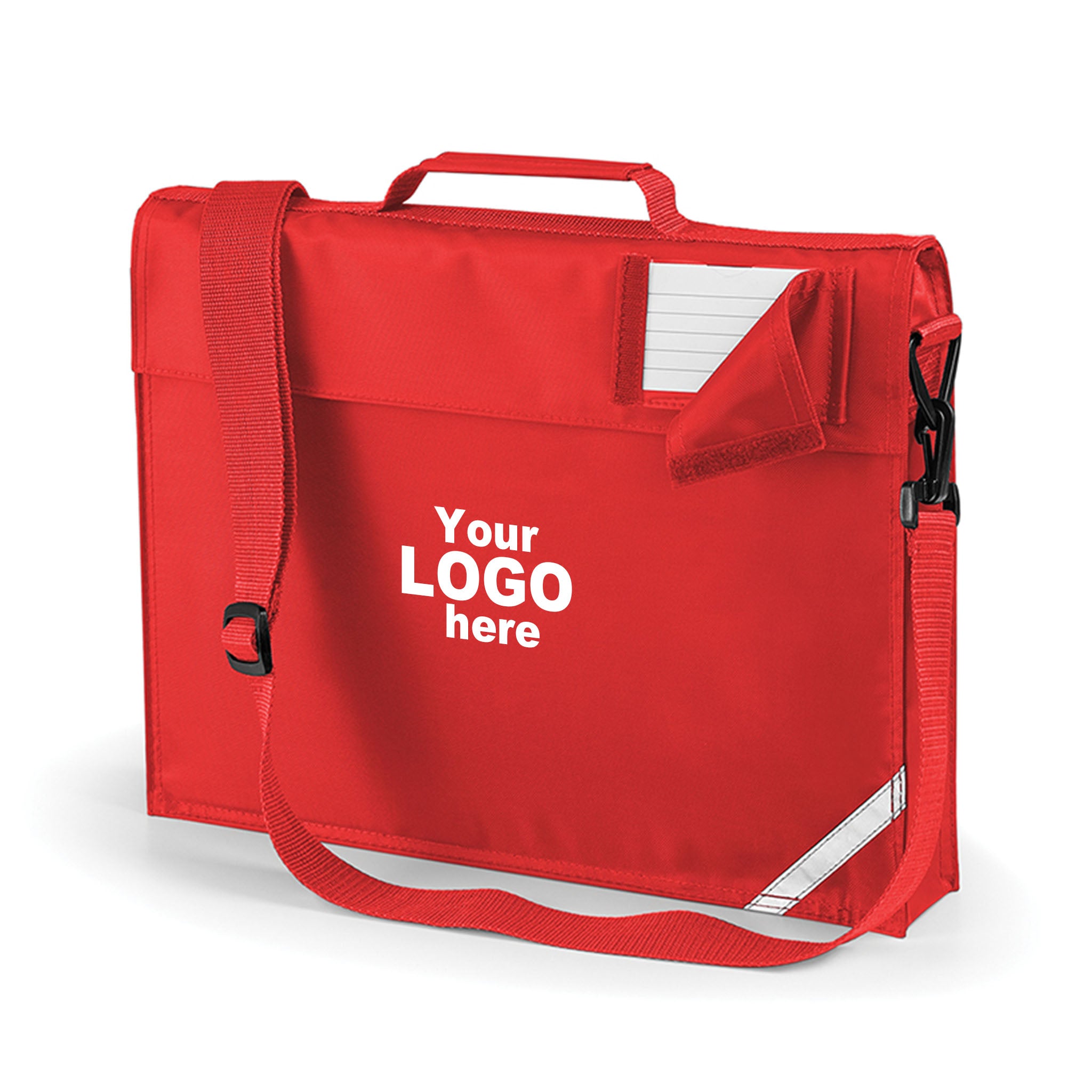 Custom Printed Book Bag with Strap
