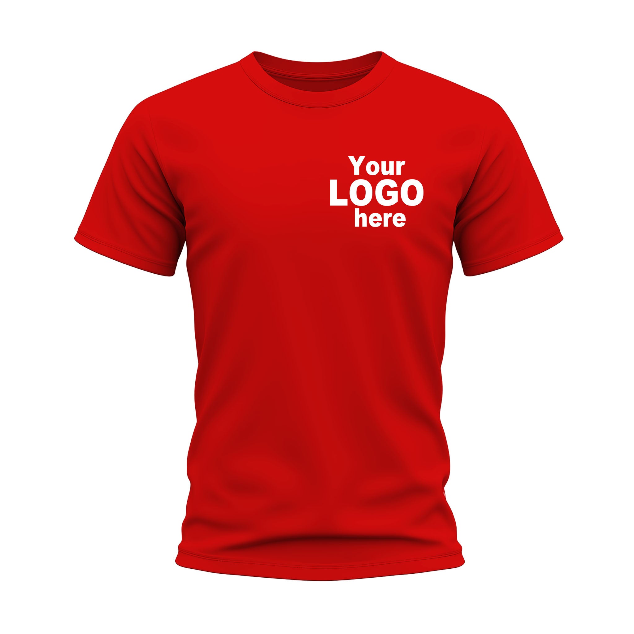 Custom Printed Round Neck T-Shirt