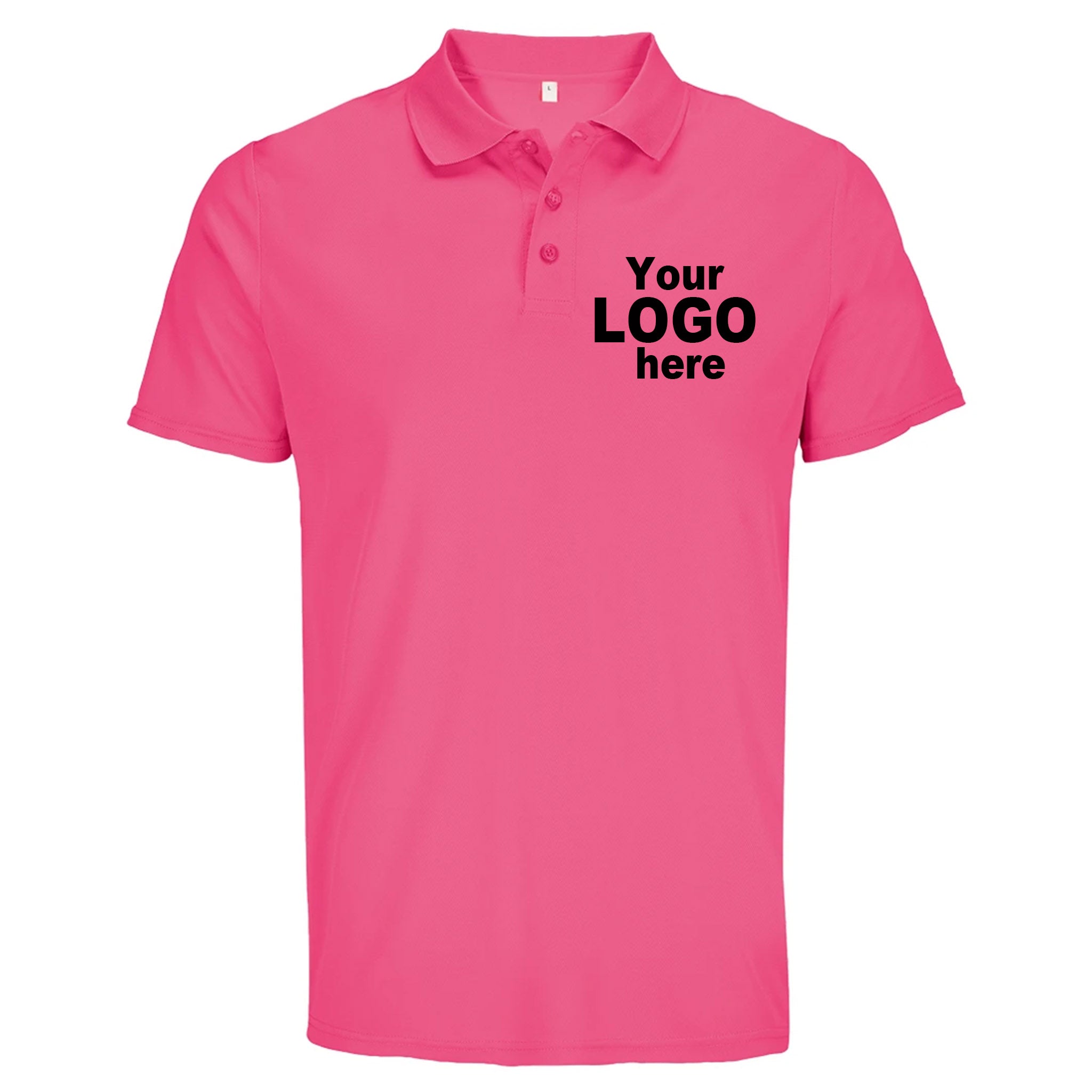 Custom Embroidered Sports Polo Shirt