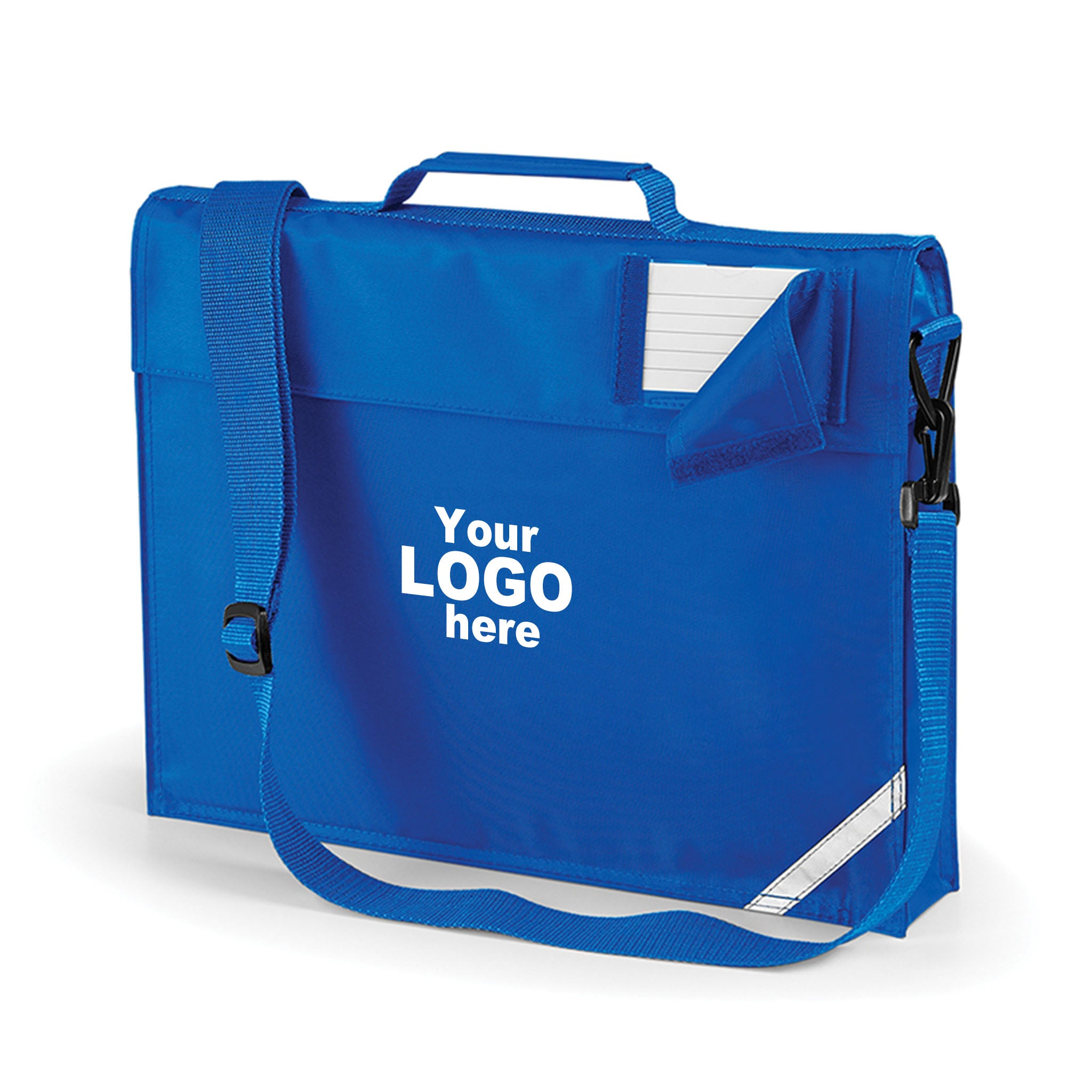 Custom Printed Book Bag with Strap