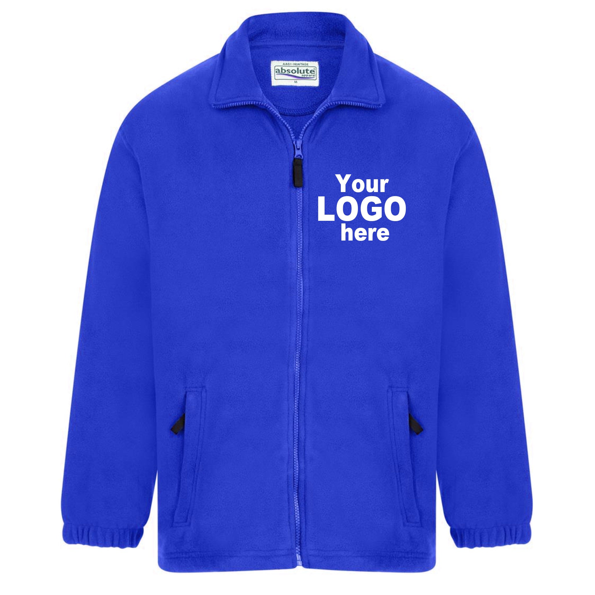 Custom Embroidered Full Zip Fleece