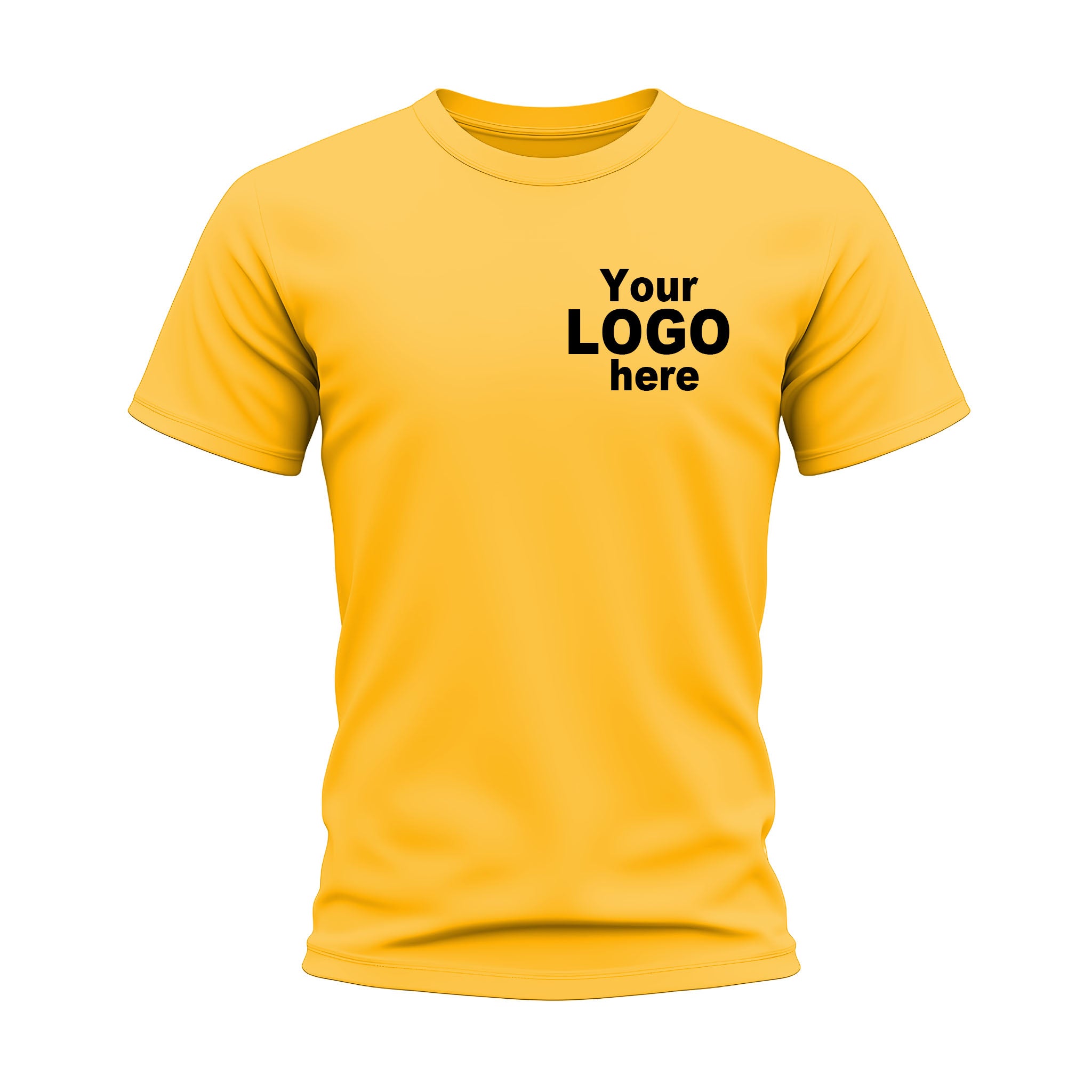 Custom Printed Round Neck T-Shirt