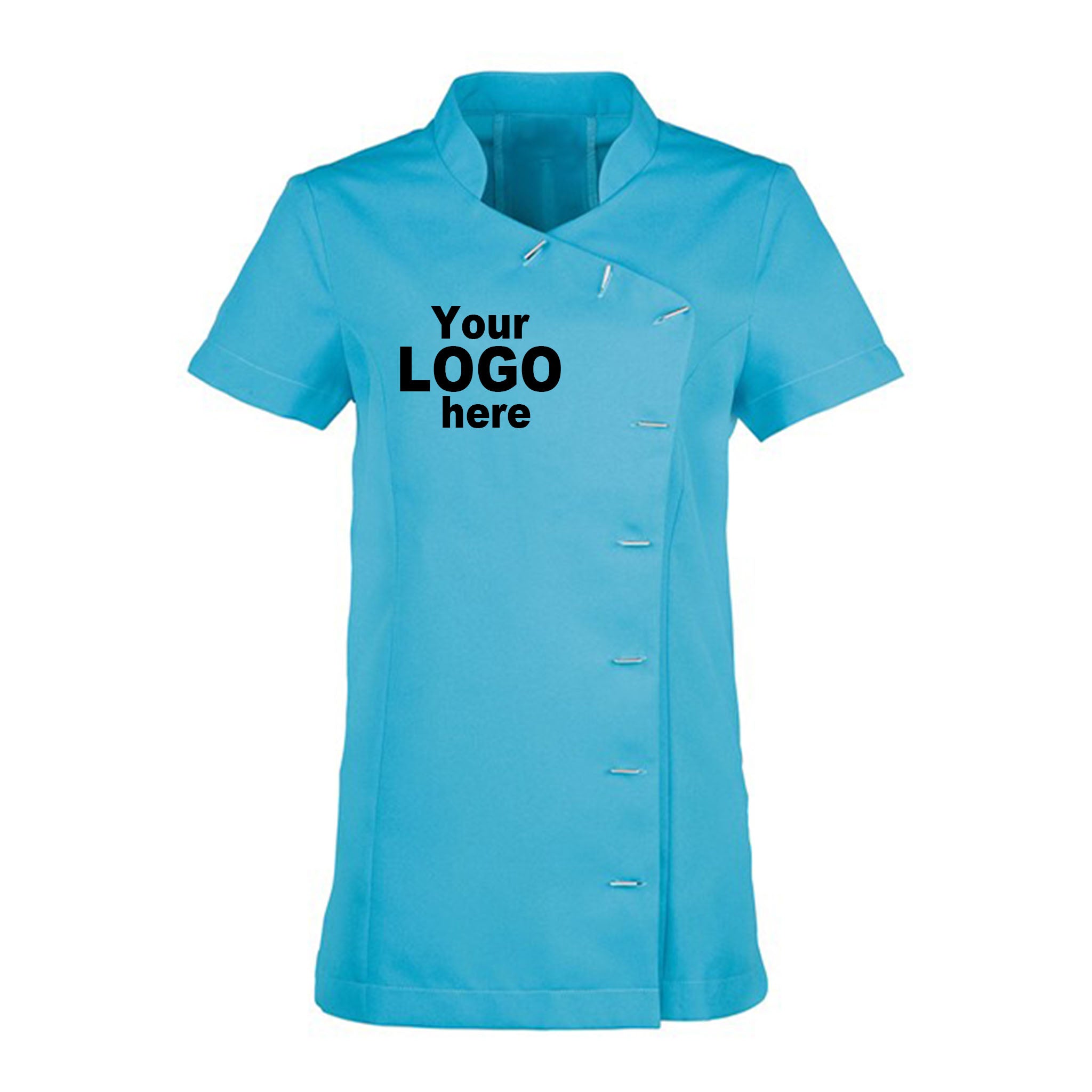 Custom Embroidered Orchid Beauty Tunic