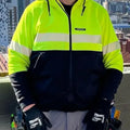High Visibility Zip Hoodie